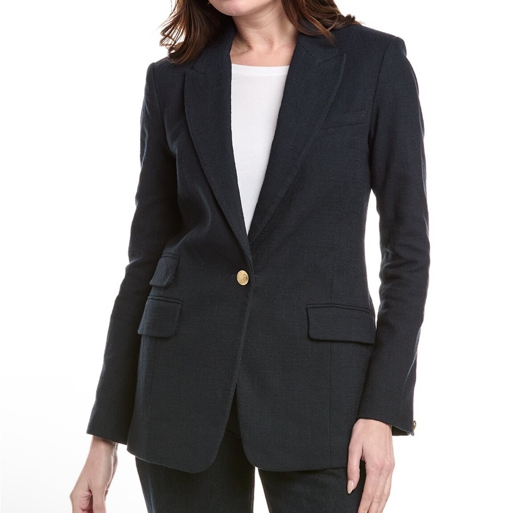 New | rag & bone
Foster Linen-Blend Blazer 2